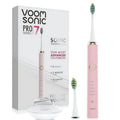 Voom Sonic Pro 7 Series Rechargeable Electronic Toothbrush Advanced Oral Care Technology 2-Minute Timer w/Quadrant Pacing 5 Adjustable Speeds