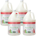 Ginger Lily Farms Botanicals Nourishing Body Wash 100% Vegan &amp Cruelty-Free Apple Pear Scent 1 Gallon (Pack of 4)