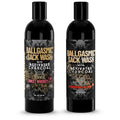 Derm Dude BallGasmic Ball Wash for Men – Sweet Whiskey + Strawberry | Anti-Chafing Charcoal Body Wash for Groin Care &amp Odor Defense – 2 x 8oz