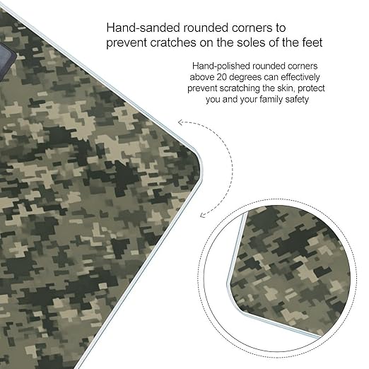 Military Woods Camouflage Scale for Body Weight Digital Bathroom Scale Accurate Smart Weight Scales with Large Display Weighing Machine High Precision Scales