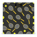 Men's Smart Scale for Body Weight Digital Bathroom Weighing Scale Automatic Switch Energy Saving Scale Funny Colourful Tennis Racquets and Tennis Balls