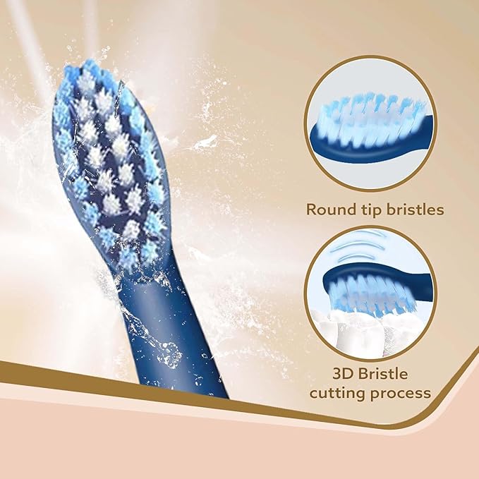 GENERIC AG..ARO Cosmic Lite Refill Pack 4+1 pcs Nylon Bristles Washable Blue
