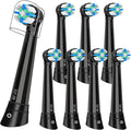 8PCS Replacement Heads Compatible with Oral B iO 3 4 5 6 7 8 9 10 Series Electric ToothbrushGum Care Toothbrush Head Compatible with Oral b iO Replacement HeadsBlack