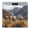 Llamas in The Andes Smart Scale for Body Weight Accurate Bathroom Scale with LED Display Digital Weight Scales Weighing Machine High Precision Scales for Bath Home