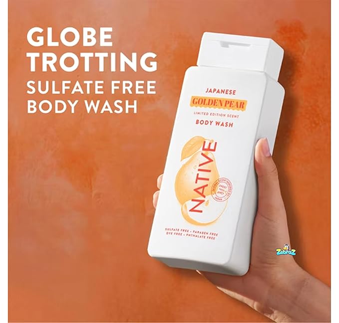 Native Passport Limited Edition Global Flavors Sulfate-Free - Body Wash - Japanese Golden Pear - 18 fl oz - Pack Of 02