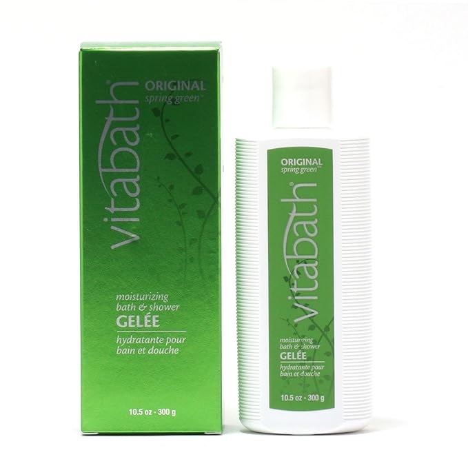 Vitabath Original Spring Green Moisturizing Bath &amp Shower Gelee (10.5 Oz.)