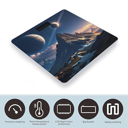 Very High Mountain Scale for Body Weight Digital Bathroom Scale Accurate Smart Weight Scales with Large Display Weighing Machine High Precision Scales