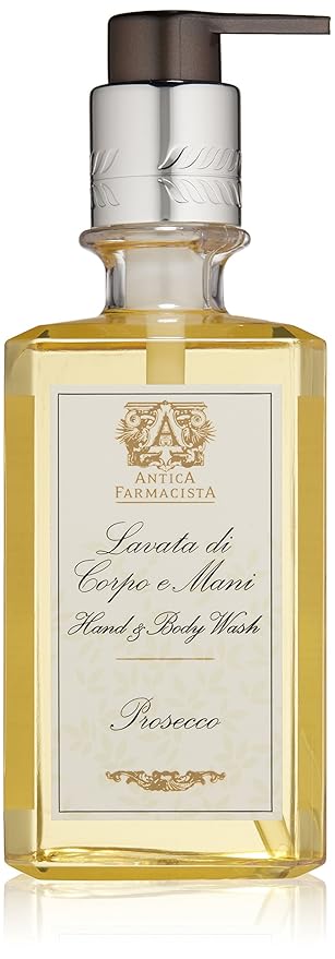 Antica Farmacista Hand &amp Body Wash - Luxury Nourishing Body Wash - Hydrating Hand Cleansing Wash - Bath &amp Body Gift - Prosecco 10 fl oz