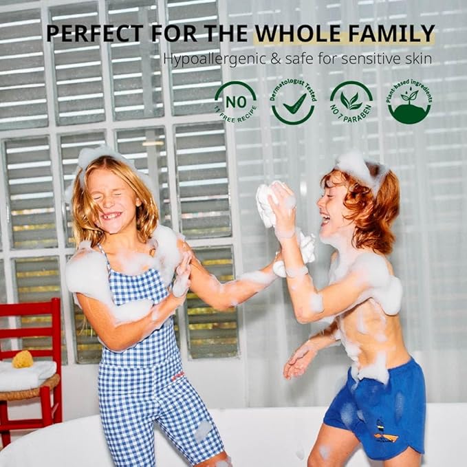 BOBO CHOSES x Moisturizing All-in-One Wash – Korea Family Cleanser Gentle &amp Paraben-Free Natural &amp Safe for Sensitive Skin
