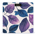 Purple and Blue Leaves Scale for Body Weight Digital Bathroom Scale Accurate Smart Weight Scales with Large Display Weighing Machine High Precision Scales