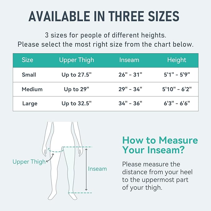 QUINEAR Air Compression Recovery System Professional Sequential Device for Massage Therapy Foot and Leg Recovery Boots to Improve Circulation for Athletes FSA-HSA Eligible (Large)