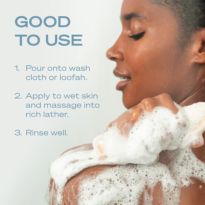 Hey Humans Coconut Mint Moisturizing Body Wash with Natural Ingredients &amp Jojoba Oil | Clean Vegan Sulfate Free Bath &amp Body Wash for Women &amp Men | Recyclable Bottle 14 fl. oz. - Pack of