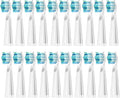 20 Pcs Toothbrush Heads Head Work Compatible for P11(20 PCS White)