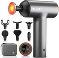 arboleaf Thermal Massage Gun Deep Tissue with Heat Handheld Muscle Percussion Massager with Full-Metal Head 6 Replacements for Athletes Pain Relief Relax Gifts for Men and Women