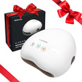 HuBDIC HubiCare Portable Hand Massager with Individual Finger Massage Cordless Heat &amp Compression for Finger Numbness &amp Arthritis Relief Compact Travel &amp Gift Design for Love Ones