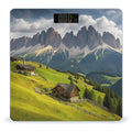 Surrounded by Mountains Scale for Body Weight Accurate Digital Bathroom Scale Toughened Glass High Precision Scales Smart Weight Scales with Large LCD Backlight Display Weighing Machine