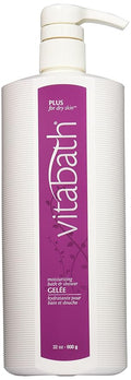 Vitabath Moisturizing Bath &amp Shower Gelee Plus For Dry Skin 32-Ounces
