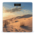 Sand Dunes Digital Bathroom Scale for Body Weight with High Precision Digital Weighing Scale with BMI Clear LCD Display and Step-On Measures Weight Up to 180kg