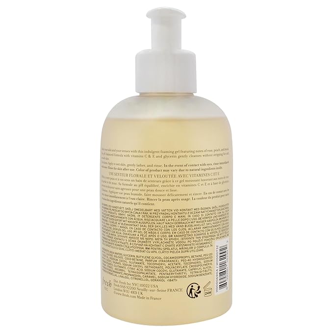 Rose Morning by Fresh for Women - 10 oz Body Wash