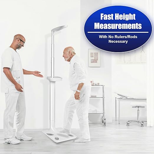 Non-Slip Bathroom Scales for Weight 450LBS Loading Capacity 13.3*17.6*81.4in Digital Body Fat Scale precision Healthy Physician Scale Keep Body Healthy Measure Body Fat Waterproof Bathroom Scale