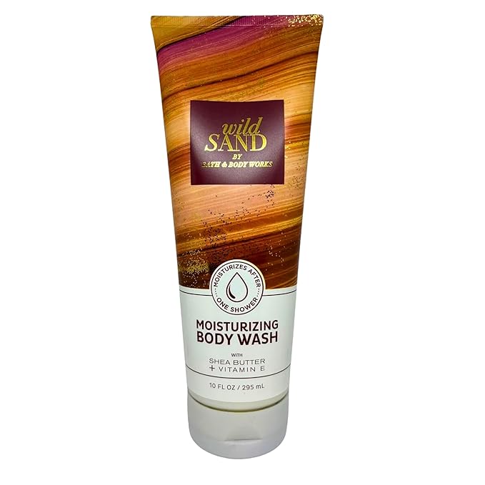 Bath &amp Body Works Moisturizing Body Wash 10oz Each (Wild Sand)