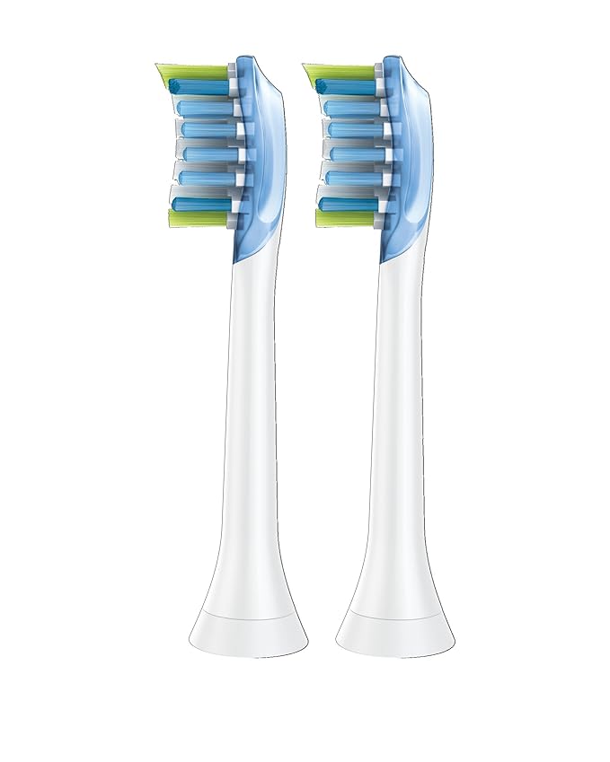 Genuine Philips Sonicare Adaptive Clean replacement toothbrush heads HX9042/64 White 2-pk