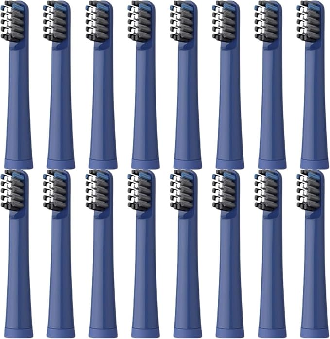 for N1 N2 RTX2103 SN301 Electric Toothbrush Replacement16pcs(16pcs Blue)