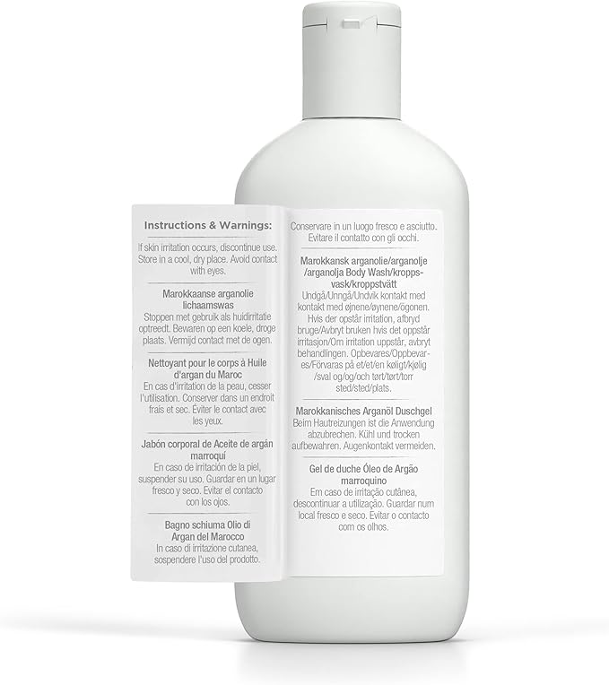 dr.organic argan body wash bagno doccia detergente corpo 250 ml by Dr. Organic