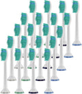 20-32pcs Replacement Toothbrush HeadsCompatible for with Brush Head 1100 2100 4100 4300 5100 5300 6100(20pcs)
