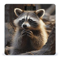 Cute Raccoon Digital Bathroom Scale for Body Weight Weighing Scale with Backlit LCD Display High Precision Measurements &amp Measures Weight Up to 180kg