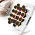 20-Head Massage Gun 30 Intensity Levels 3 Modes Deep Tissue Massager with 50KG Force &amp Noise-Free Motor for Neck Back Legs Shoulders Portable for Full Body Muscle Recovery