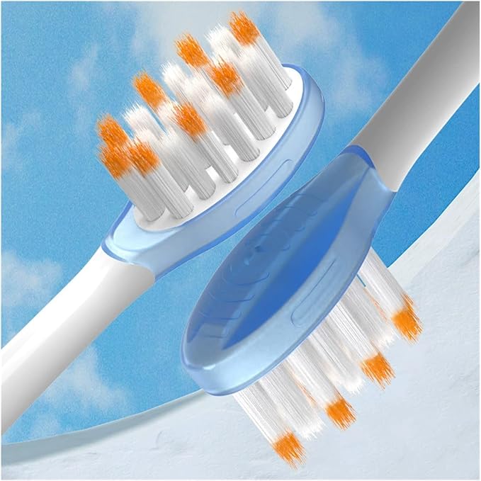 Toothbrushes HeadCompatible for Usmile All Series Y1S/Y4/U1/U2/U3/P1/P4 Sonic Electric Toothbrush Soft Clean Nozzles(8 Clean Purple)