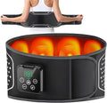 YUANBO Back Massager with Heat – Heated Massage Belt with Air Pressure Pads Heating Pad for Back Pain Relief with 4000mAh Battery – Gifts for Women Men and Family