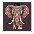 Heart Shaped Elephant Weight Scale Digital Electronic Scales Bathroom Scale Larg LCD Backlight Display High Precision MeasurementsTempered Glass