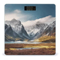 Travel Mountain Scenery Scale for Body Weight Digital Bathroom Scale Accurate Smart Weight Scales with Large Display Weighing Machine High Precision Scales
