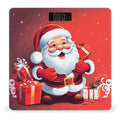 Santa Claus Xmas Gifts Weight Scale Digital Electronic Scales Bathroom Scale Larg LCD Backlight Display High Precisio MeasurementsTempered Glass
