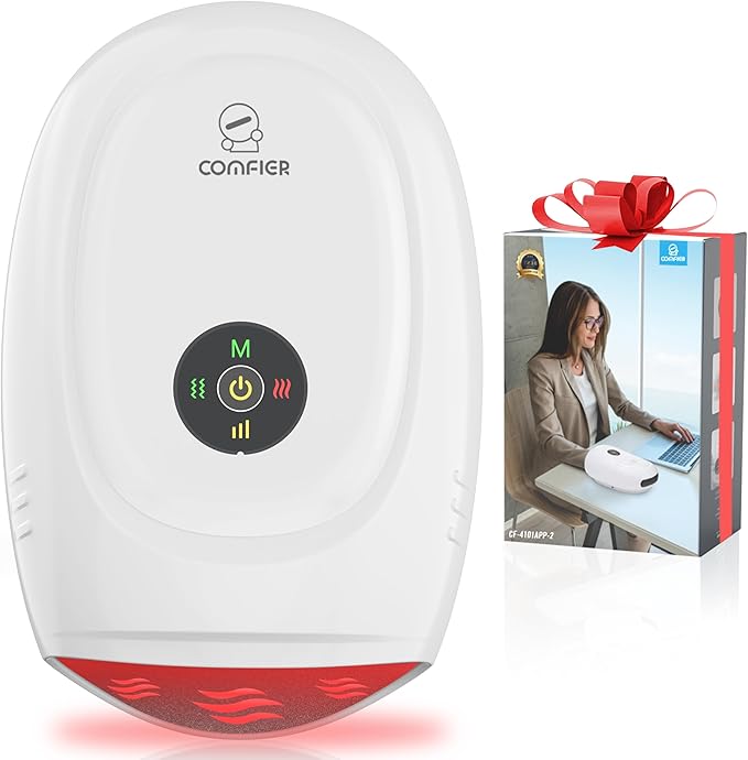 COMFIER Hand Massager with Heat and Compression Cordless Hand Massager for Arthritis and Carpal Tunnel Gifts for Mom Dads Women and Men