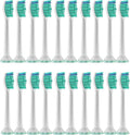 4/8/12/16/36 Pcs Replacement Toothbrush HeadsCompatible for Philips Electric Brush Head 1100 2100 4100 4300 5100 5300 6100 6500(20pcs)