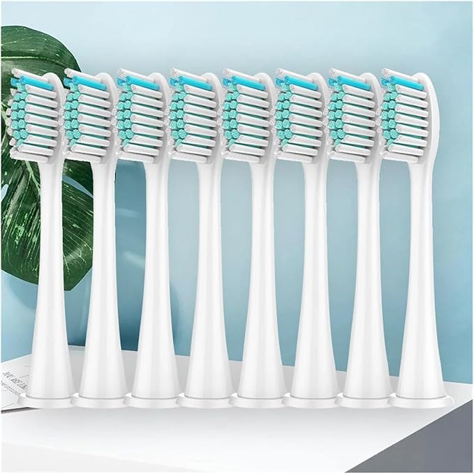 Compatible Sonic Replacement Toothbrush Heads DiamondClean HealthyWhite FlexCare EasyClean Essence(Black 16pcs)