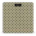 Digital Glass Polka Dot Tan BlackBathroom Scale Scale for Body Weight Digital Bathroom Weighing Machine Battery Powered Measures Weight Up to 400 Lb Capacity