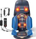 CLORIS Neck Back Massager with Heat Automatic Adjustable Neckrest 3D Shiatsu Compress &amp Rolling Massage Chair Pad for Full Body Relaxation Home Office Chair Use Gift for Family &amp Friends B