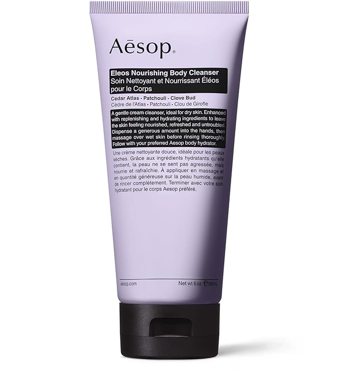 Aesop Eleos Moisturizing Body Cleanser | Hydrating Ingredients For Refreshed Soft Skin | Enriched With Emollients Humectants Purifying Botanicals | 180mL / 6.2oz