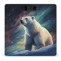 Digital Bathroom Scale for Body Weight Scale with Bright LCD Display High Accuracy Step-On Technology Auto On/Off Polar Bear Digital Scales 400 Lbs /180kg