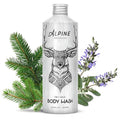 Alpine Provisions Natural &amp Organic Body Wash with Fir &amp Sage – Moisturizing Shower Gel with Aloe Vera Coconut Oil &amp Essential Oils – Vegan Sulfate-Free Plastic-Free – 16.9 fl oz