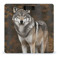 Wild Wild Gray Wolf Scale for Body Weight Accurate Digital Bathroom Scale Toughened Glass High Precision Scales Smart Weight Scales with Large LCD Backlight Display Weighing Machine