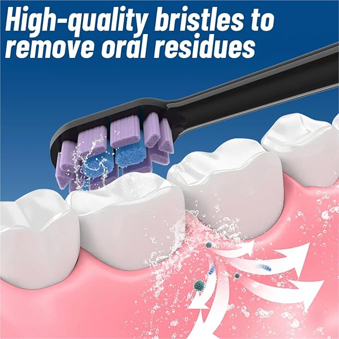 5/10PCS Replacement Brush HeadsCompatible for XIAOMI MIJIA T700 Mes604 Sonic Electric Toothbrush Bristle with Caps Sealed Pack(10Pcs Adapts to T700)