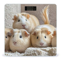 Guinea Pigs Scale for Body Weight Digital Bathroom Scale Toughened Glass High Precision Scales for Body Weight with Large LCD Backlight Display Weight Scales