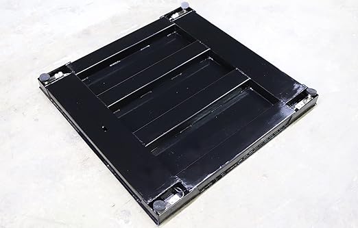 SellEton SL-4x4-1k-NN 48 x 48 (4' x 4') Industrial Floor Scale Pallet Size/Warehouse Shipping 1000 lb x 0.2 lb
