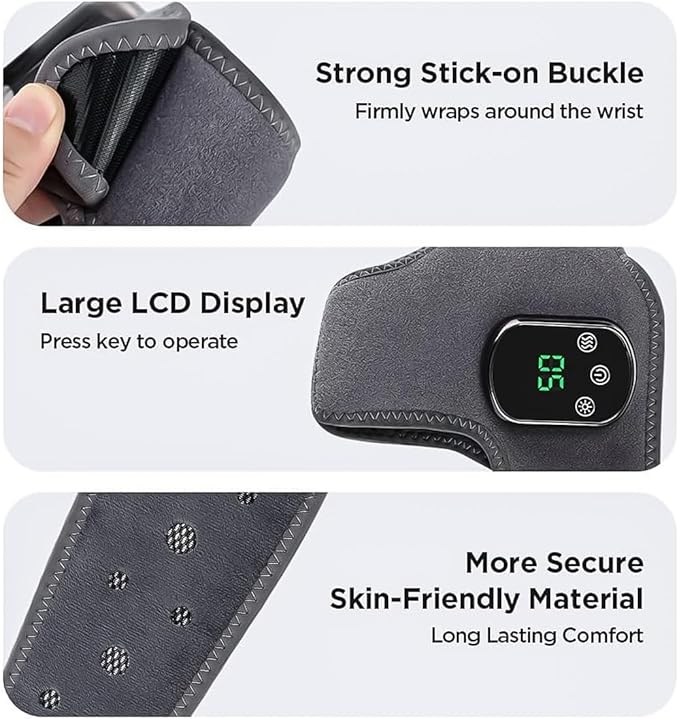 GDSAFS 2026 Upgrade Foot Massager for Neuropathy Cordless Portable Foot Triple Method Massager 3 Vibration Grade &amp 5 Heat Grade for Achilles Tendinitis &amp Plantar Fasciitis Pain Relief (1PC)