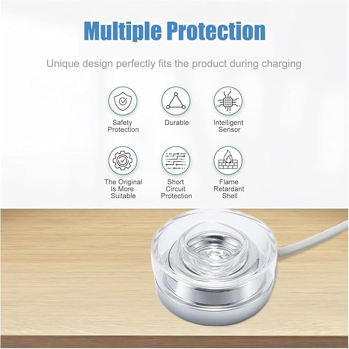 Electric Toothbrush Replacement Charger Base Compatible For Philips Sonic HX9300 HX9900 Series Inductive Charging Base Portable(A)